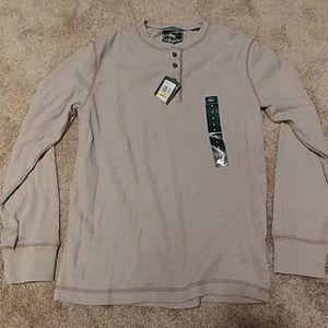 Long Sleeved Grey Henley